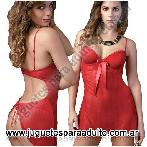 , , Babydoll tul y armado con espalda y cola libre , , Babydoll tul y armado con espalda y cola libre