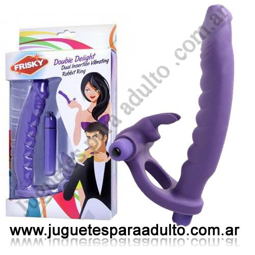 PRODUCTOS ERóTICOS, Importados 2016, Doble penetración con conejito y doble vibro Productos eróticos, Importados 2016, Doble penetración con conejito y doble vibro