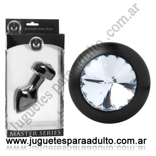 , , Joya Anal de aluminio con Brillante , , Joya Anal de aluminio con Brillante