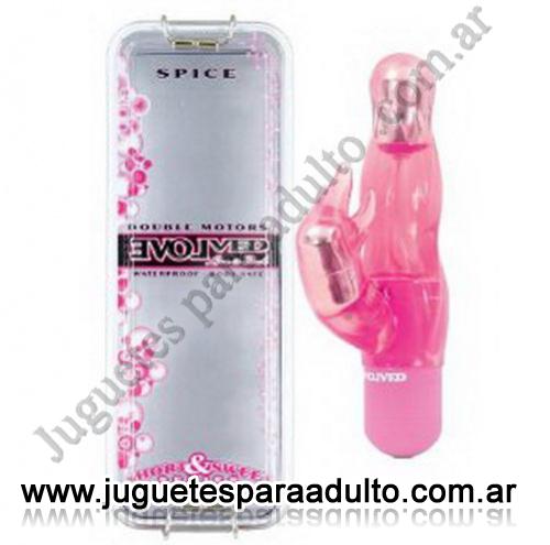 PRODUCTOS ERóTICOS, Importados 2015, Vibrador Evolved dos motores Spice Pink Productos eróticos, Importados 2015, Vibrador Evolved dos motores Spice Pink