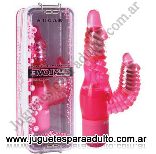 PRODUCTOS ERóTICOS, Importados 2015, Vibrador Evolved dos motores Sugar Pink Productos eróticos, Importados 2015, Vibrador Evolved dos motores Sugar Pink