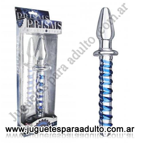 , , Consolador y plug anal de vidrio , , Consolador y plug anal de vidrio
