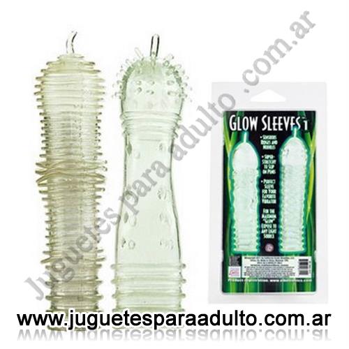 PRODUCTOS ERóTICOS, Importados 2015, Fundas Glow Sleeves X2 Productos eróticos, Importados 2015, Fundas Glow Sleeves X2