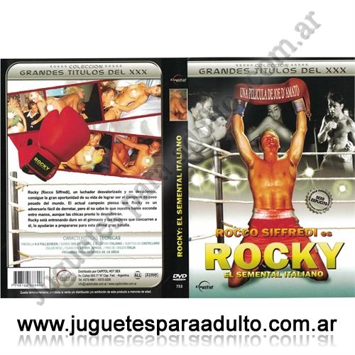 Películas eróticas, Dvd Clasicas, Pelicula DVD: ROCKY EL SEMENTAL ITALIANO
