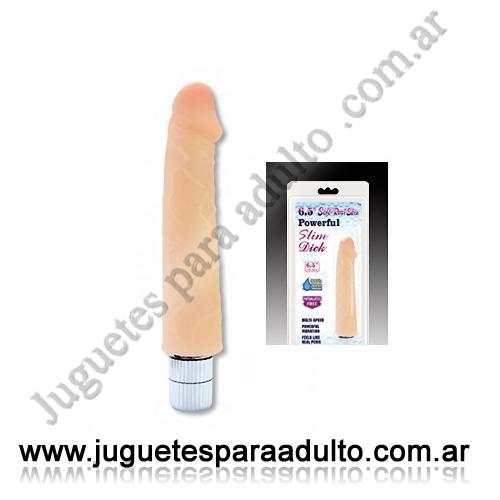 VIBRADORES, Vibradores cyber skin, Vibro fino Real Skin 6,6 pulgadas Vibradores, Vibradores cyber skin, Vibro fino Real Skin 6,6 pulgadas