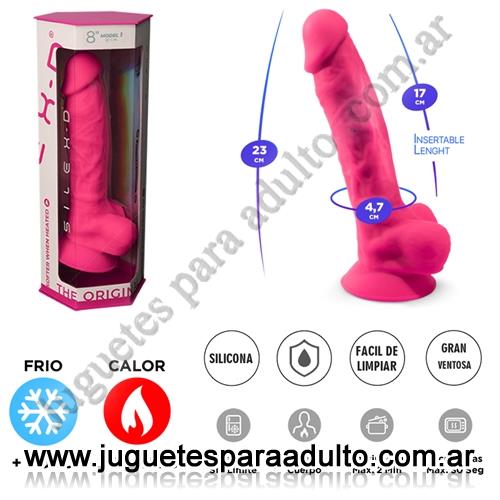 Consoladores, Consoladores sopapa jelly, THE ORIGIN - Dildo de Silicon Termorreactivo (Modelo 9