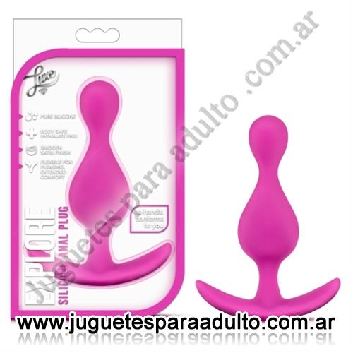 MARCAS IMPORTADAS, Blush, Dilatador anal de suave textura Marcas Importadas, Blush, Dilatador anal de suave textura