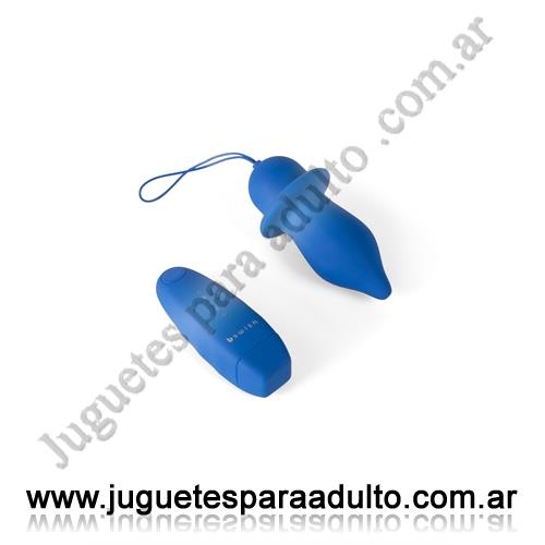 MARCAS IMPORTADAS, Bswish, Vibrador anal satinado con control remoto Marcas Importadas, Bswish, Vibrador anal satinado con control remoto