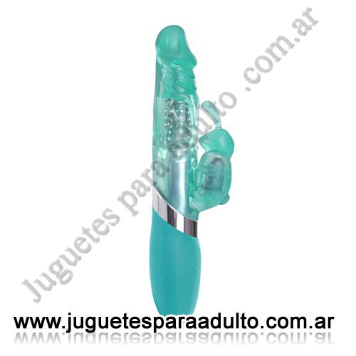 , , Vibrador rotativo PowerPlay con estimulador y carga USB , , Vibrador rotativo PowerPlay con estimulador y carga USB