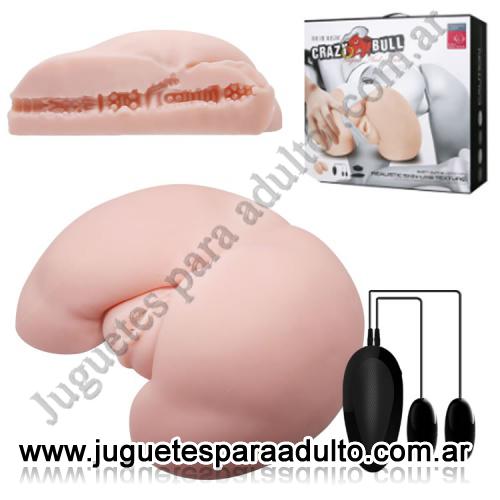 Productos eróticos, Muñecas inflables y vaginas, Estimulador vagina y ano con doble vibració