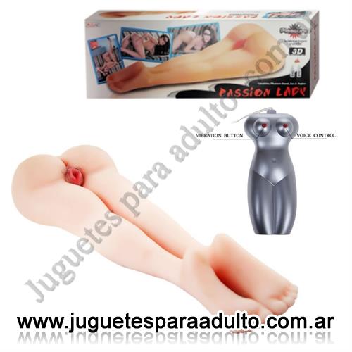 Productos eróticos, Muñecas inflables y vaginas, Piernas y cadera de tamaño real con vagina y ano. Vibracion, Voz y generador de temperatura