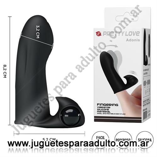 Estimuladores, Estimuladores punto g, Vibrador para dedo con estimulador de clitoris