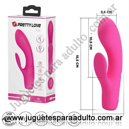 Productos eróticos, Usb recargables, Estimulador de punto G y clitoris con carga USB
