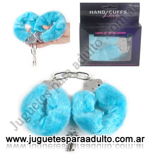 , , Esposas de metal con cubierta de peluche suave , , Esposas de metal con cubierta de peluche suave