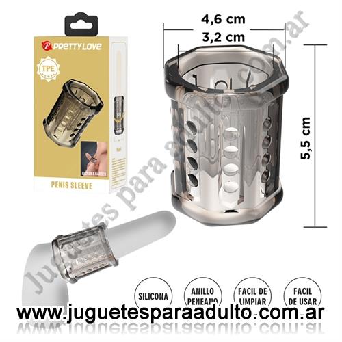 ESPECIFICOS, Productos Retardantes, Funda Extensible TPE para Pene - Aumenta Grosor y Placer Especificos, Productos Retardantes, Funda Extensible TPE para Pene - Aumenta Grosor y Placer