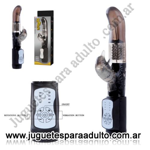 VIBRADORES, Vibradores con estimulacion, Vibrador rotativo punta G y estimulador de clitoris. 12 velocidades Vibradores, Vibradores con estimulacion, Vibrador rotativo punta G y estimulador de clitoris. 12 velocidades