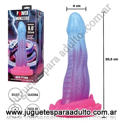 Consoladores, Consoladores sopapa jelly, Monster Void Python - dildo realistico con sopapa