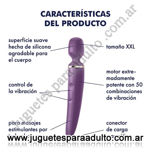 Marcas Importadas, Satisfyer, Wander Woman Estimulador microfono de clitoris