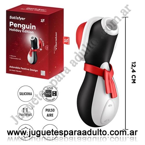 Marcas Importadas, Satisfyer, Satisfyer Pro penguin succionador clitorial edicion navideña