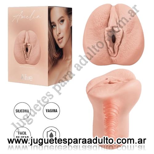 Estimuladores, Muñecas inflables y vaginas, Amelia Masturbador Super Realista con Vagina en silicona de grado Medico