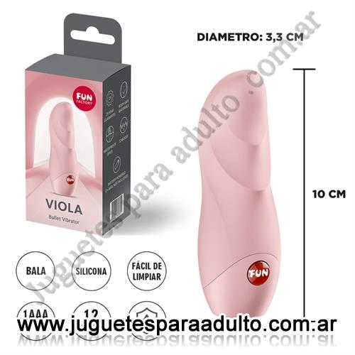 MARCAS IMPORTADAS, Fun Factory, Viola bala vibradora para estimulacion clitorial Marcas Importadas, Fun Factory, Viola bala vibradora para estimulacion clitorial