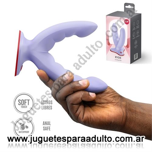 MARCAS IMPORTADAS, Fun Factory, Ryde dildo con sopapa para doble penetracion Marcas Importadas, Fun Factory, Ryde dildo con sopapa para doble penetracion