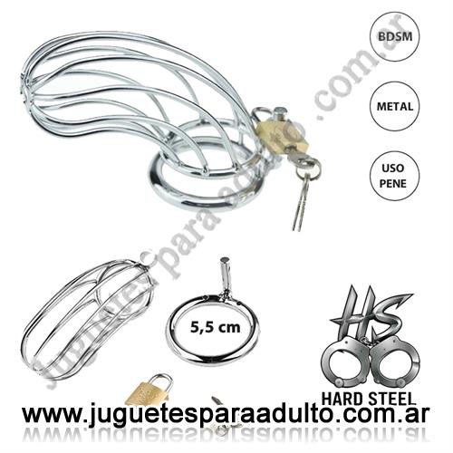 MARCAS IMPORTADAS, Hard Steel, Cock Cage Jaula de castidad para pene Marcas Importadas, Hard Steel, Cock Cage Jaula de castidad para pene