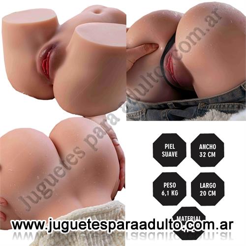 Estimuladores, Estimuladores especiales, Torso Compacto  – 6.1 KG Con vagina Hiper Realista