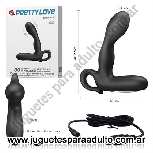 Productos eróticos, Importados 2019, Masajeador prostatico con 30 velocidades y carga USB