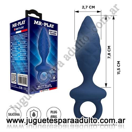 Anales, Anal sin vibrador, Plug anal de silicona: diseño suave, flexible y cómodo
