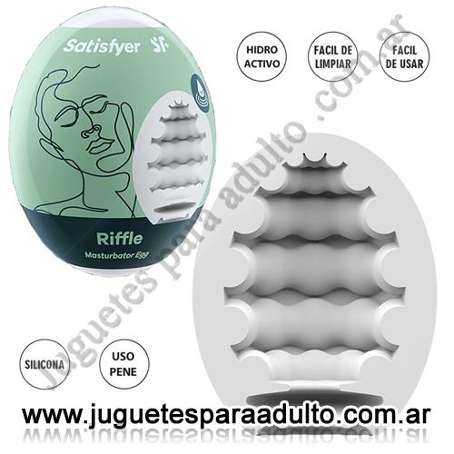 Estimuladores, , Masturbator Egg Single (Riffle)