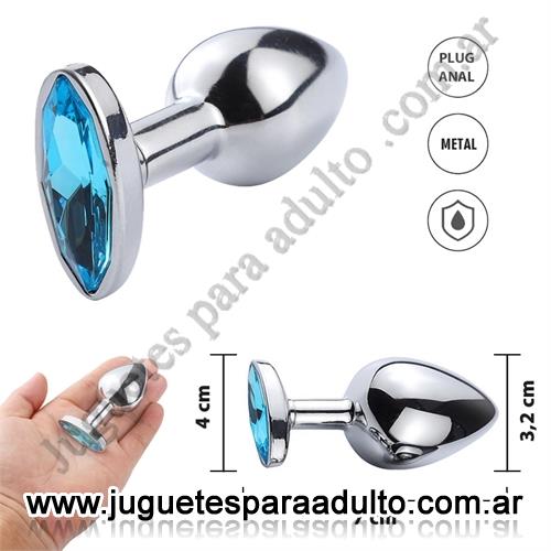 Anales, Joyas Anales, Bootes Azul S: Joya anal Small con Ojo Azul