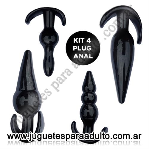 Productos eróticos, Kits, Kit de 4 piezas de dilatadores anales